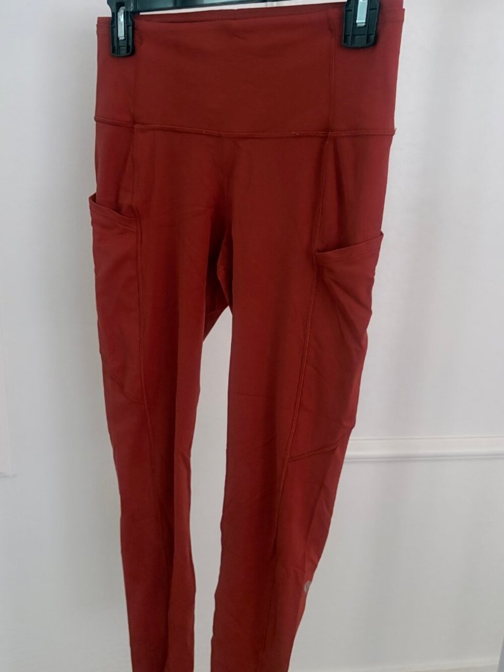 Lululemon Fast and Free Leggings - Rust Red - Size 8